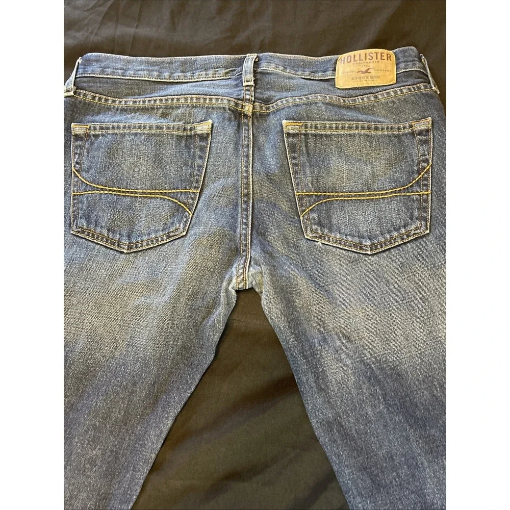 Holister Men Jeans Size 34x31 Blue